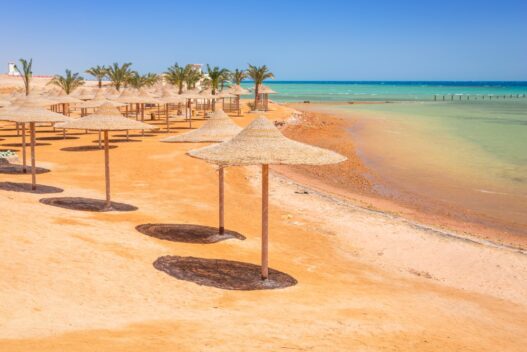 Strand ved Hurghada